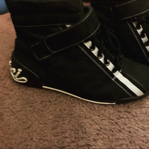 Gucci hightop straps sneakers authentic used - Picture 5 of 5